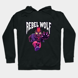 Rebel Wolf Hoodie